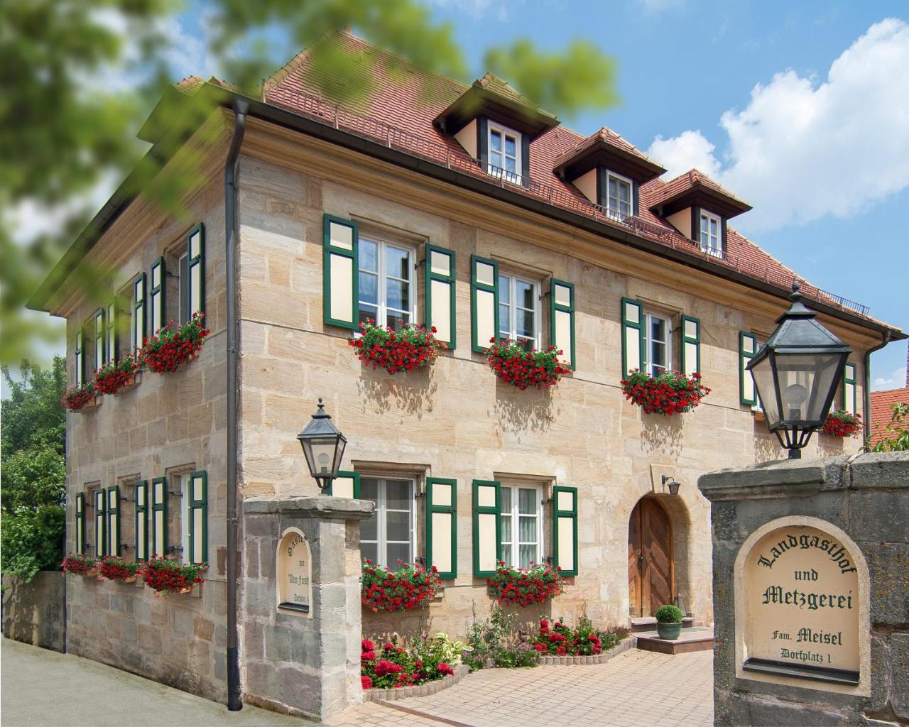 Landgasthof Meisel Kalchreuth Buitenkant foto